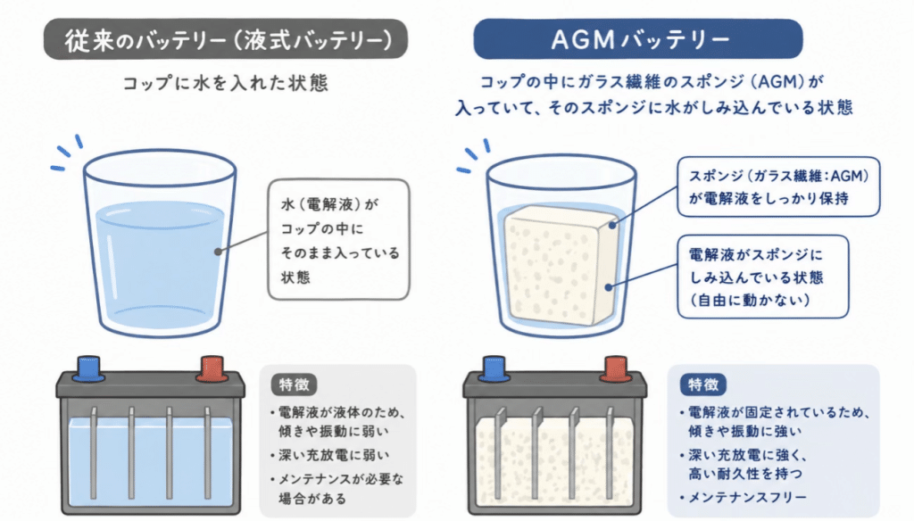 AGMバッテリーとは